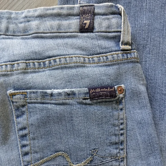 7 For All Mankind Kimmie Blue Jeans - Picture 5 of 7